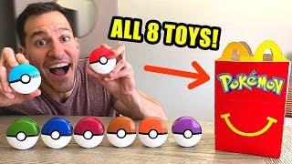 Opening EVERY McDonald's NEW POKEMON TOYS 2019! (Pokemon Cards!)