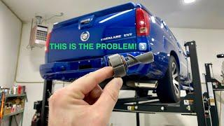 GM Fuel Tank Overflowing/Overfilling? Check this! GMT800 Rollover Valve