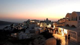 Santorini Greece 2021 - Summer in Santorini 2021 Sunset time