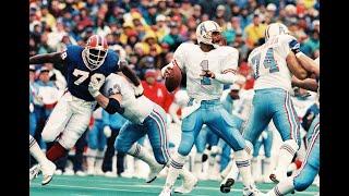 1992 Houston Oilers Team Season Highlights "The Greatest Show On Turf"