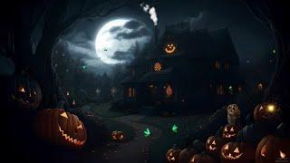 Haunted House Halloween Ambience with Relaxing Spooky Sounds, Owl Sounds and White Noise