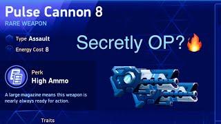 Pulse cannon power -mech arena gameplay