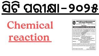 CHEMICAL REACTIONS AND EQUATIONS in 30 Minutes    Mind Map Series for CT 2025 I BED 2025 I OTET JT I