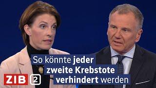 Krebsdiagnosen steigen: Expertin erklärt Hintergründe | ZIB2 vom 14.01.2025