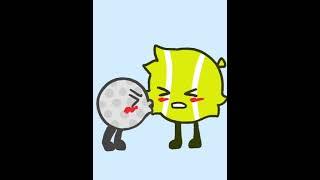 Kisses  #tengolf #bfdi #bfdia #bfb #animation