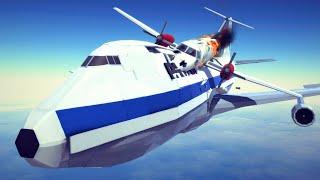 Realistic Fictional Airplane Crashes and Emergency Landings #15 | Besiege