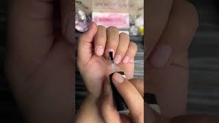 Polygel nails at home Pass or Fail ?? #ytshorts #polygelnails #nailextensions