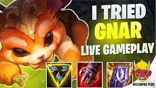 I Tried Gnar And He's OP! - Wild Rift HellsDevil Plus Gameplay