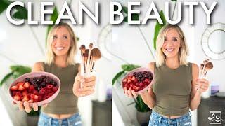 My Clean Beauty, Skincare & Natural Makeup Routine | Vegan & Cruelty-Free