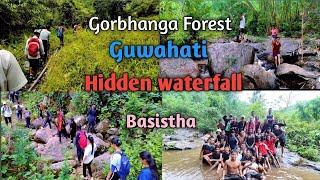 Hidden Waterfall//Basistha//Guwahati// Trekking with friends//