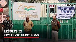 Counting Of Votes For Delhi Civic Polls Begins