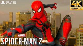 Marvel's Spider-Man 2 PS5 - Hybrid Suit Free Roam Gameplay (4K 60FPS)