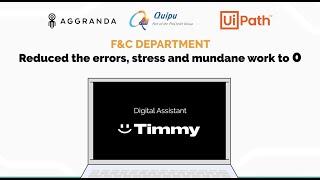 Aggranda Quipu - UiPath Demo in Finance & Controlling