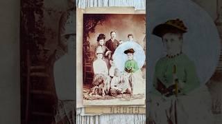 Painted vintage photo #junkjournal #alteredphoto #mixedmedia