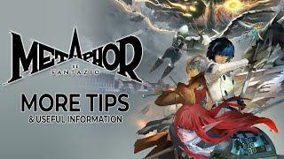 Even More Tips & Useful Information for Metaphor: ReFantazio