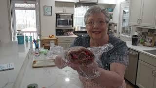 Rolled Meatloaf, he loves meatloaf and this is a new favorite