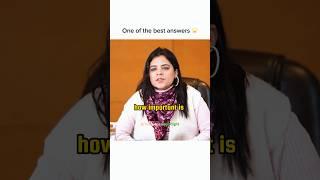 One of the best UPSC Interview  #shorts #upscinterview #motivation
