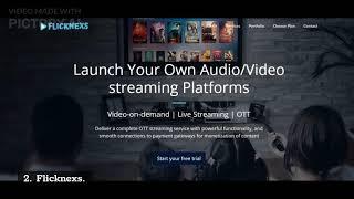 Top 5 Video On Demand Platform Providers in USA: Webexs, OTT Platform in India, Flicknexs