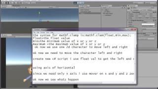 Unity3d Tutorial :Mathf.clamp uses in game