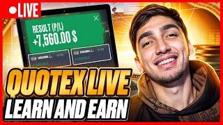  QUOTEX LIVE TRADING  DYNAMIC & ENGAGING SESSION ON BINARY OPTIONS | Quotex Trading | Trading Live