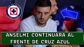 Anselmi Continuara En Cruz Azul A Pesar De Ser Eliminado En 2 Oportunidades Por America