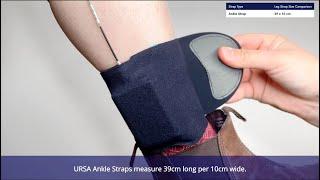 URSA Ankle Straps - Radio Transmitter Rigging Around The Ankle | URSA Straps