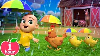 Rainy Day Animal Sing-Along | Rain Rain Go Away! | Newborn Baby Songs & Nursery Rhymes