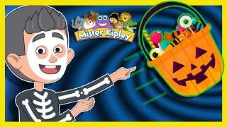 Spooky Halloween Adventure for kids - Mister Kipley monster hunt story