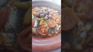 tajine au poisson طاجين الحوت بالحامض والزيتون شهوة منو