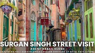 Surgan Singh Street Visit | Exploring Gali Surgan Singh at Delhi Gate Lahore | Agent Abbas Vlogs