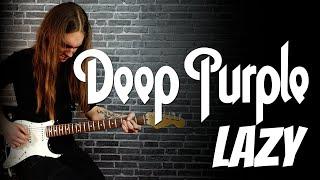Watch Deep Purple | Lazy | guitar solo cover [hq/uhd]