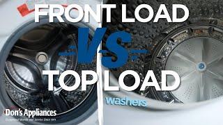 Is a Top Load or Front Load Washer Better?