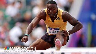 Grant Holloway posts ANOTHER sub-13s 110m hurdles to advance to final | NBC Sports