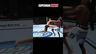 Superman punch in mma #mma #fighting #streetdefence