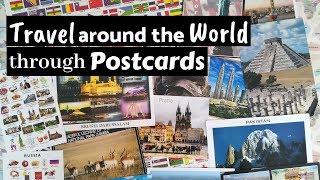 Travel Around the World by means of Postcards