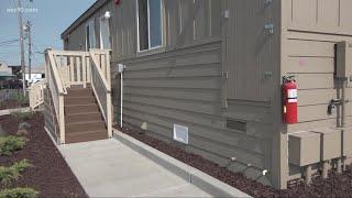 11 pre-manufactured homes built for homeless in Stockton