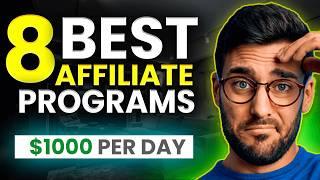 The BEST AFFILIATE PROGRAMS To Promote In 2024 (MAKE MONEY FAST)