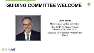 LAN Listening Session for Payers: Preliminary Recommendations on Elective Joint Replacement