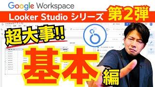 【第2弾】Looker Studioの基本の「き」。誰でもできる実績可視化をイチから解説！ Google Workspace徹底活用編