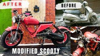 Modified ACTIVA | Shocking Results  | NCR Motorcycles |