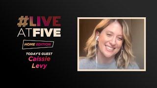 Broadway.com #LiveatFive: Home Edition with Caissie Levy