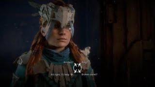 All Gildun's lines if you don't free him immediately (Horizon Zero Dawn)