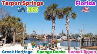 TARPON SPRINGS FLORIDA |                             Greek Heritage , Sponge Docks , Sunset Beach
