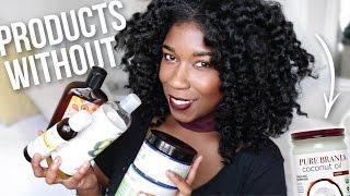 Natural Hair Products WITHOUT Coconut Oil I've Been Using!