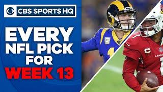 Brady Quinn and Pete Prisco make EVERY WEEK 13 NFL Pick | CBS Sports HQ