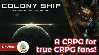 Colony Ship Review: A space sci-fi CRPG for true RPG fans.A solid Candidate for the YOE GOTY 2023