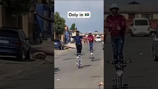 Only in South Africa Tembisa bikerboyz #bmx #rider #streetstyle #bikes #cycling #freestyle