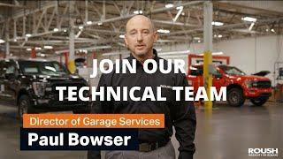 Join Our Technical Team | Roush