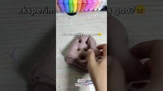 EKSPERIMEN FLUFFY SLIME | TUTORIAL SLIME DARI CLAY? | ITSMHIRAA