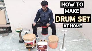 How to make drum set at home | Cool DIY